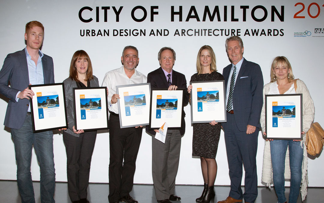 SDG Receives Award of Excellence in Heritage Restoration - Gage Park