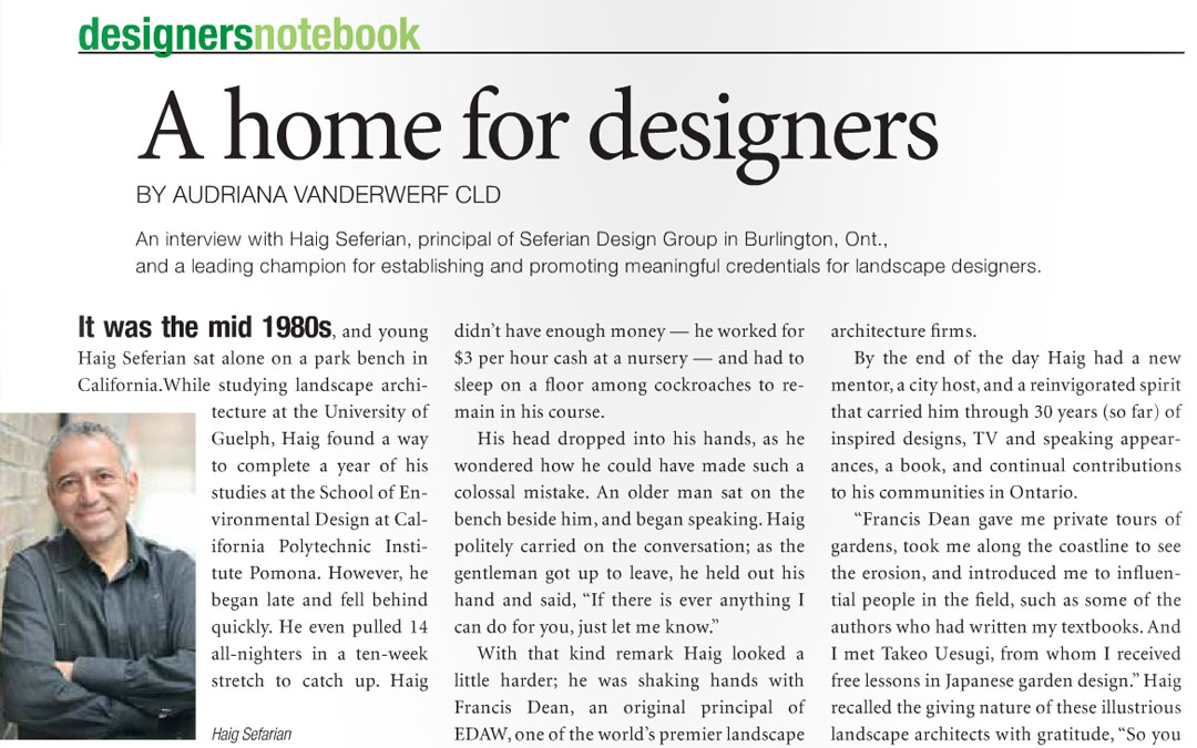 A Home for Designers